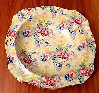 1995 Royal Winton Grimwades Yellow Chintz 7  Cereal Bowl(s) Excellent Multiples • $37.70