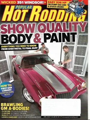 Popular Hot Rodding 2008 Apr - Wicked Windsor Killer Gm A-bodies Turbo Mustang • $8.95