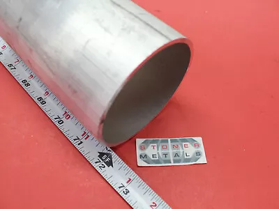 3.5  OD X .125  Wall 6061 T6511 ALUMINUM Round Tube 72  Long 3.25  ID  • $35.96