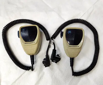 Lot Of 2 ~ Motorola Mobile Radio HMN1061A Astro Spectra Microphone • $29.99