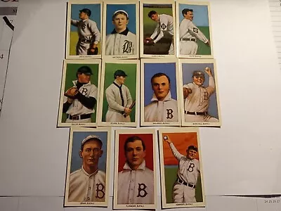  1988 Card Collectors Company '09-11 T206 Reprints BUFFALO BISONS Set Of 11 • $13.99