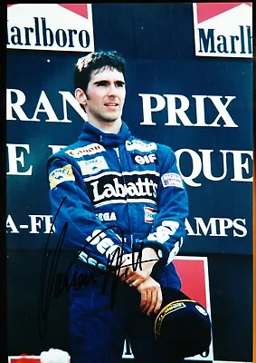 DAMON HILL - Formula One Winner - Signed 8x12 Photograph - C 2007 • £10.49