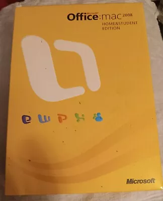 Microsoft Office 2008 Home And Student   For Mac • $10