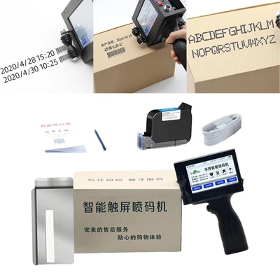 $191.25 • Buy Handheld Inkjet Printer Coding Machin Touch Screen For Date Qrcode