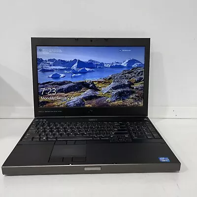 Dell Precision M4700 15.6  FHD I7-3740QM @2.7GHz 16GB 256GB SSD Radeon 7700M P9 • $225