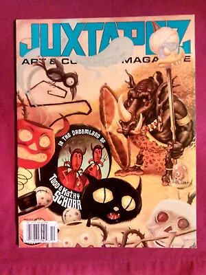 JUXTAPOZ # #58- Shepard Fairey*Michael Hussar*Todd & Kathy Schorr*Elizabeth Huey • $12.99