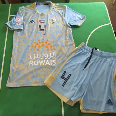 Alghafri Al Dhafra Adidas Match Worn Or Issued Jersey & Shorts UAE Pro League • $169