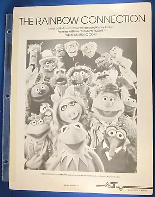 The Rainbow Connection Sheet Music - The Muppet Movie • $14.63