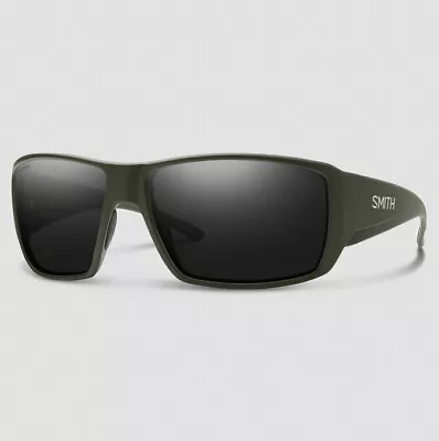 Smith Optics Styles Guide's Choice Matte Moss + ChromaPop Polarized Black Lens • $34