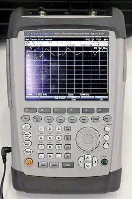 Rohde & Schwarz ZVH8 Cable Analyzer Not Tested Sold AS IS • $4500