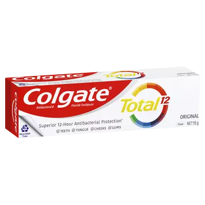 Colgate Total Toothpaste 115g Original Antibacterial Fluoride • $14.02