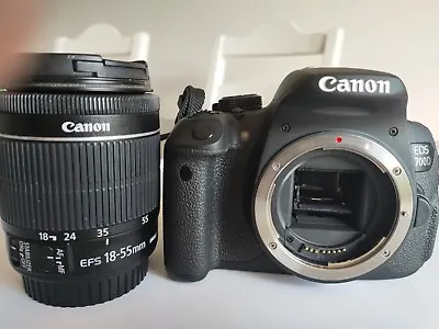 Mint - Canon EOS 700D DSLR Camera With 18-55mm Lens Kit Count 1360 • $450