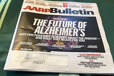 Aarp Bulletin-future Of Alzheimer's-election Preview-joann Jenkins • $5