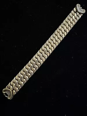 Vintage Speidel Watch Bracelet Gold Filled 1940s Stretch Strap Band 1/2” Wide • $19.99
