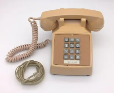 Vintage 80s Western Electric 2500DM Desk Phone W/Volume Control Free Shipping! • $49.99