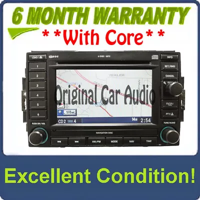 07 - 09 Chrysler 300 Dodge RAM Jeep Compass Navigation Radio 6 CD Changer REC • $626