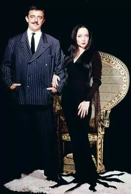 380612 Addams Family Astin Carolyn Jones Gomez Morticia WALL PRINT POSTER CA • $47.22