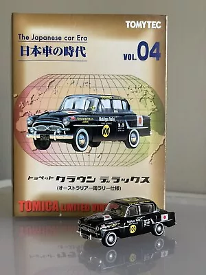 Tomica Limited Vintage Japanese Car Era Vol. 4 Toyopet Crown DX Mobilgas Rally • $49.99