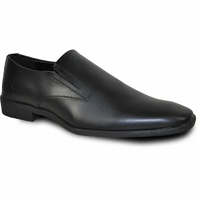 VANGELO Men Dress Shoe TUX-4 Loafer Formal Tuxedo For Prom & Wedding Shoe Black  • $42.95