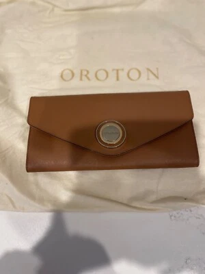 $60 • Buy Oroton Tan Clutch (wallet)