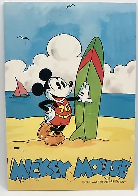 Disney World Surfer Mickey Mouse 511-45 Beach Vacation Cruise Postcard Unused • $2.99