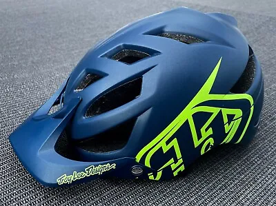 Troy Lee Designs TLD A1 Drone MTB Bicycle Helmet Marine Green Medium/Large • $89.99
