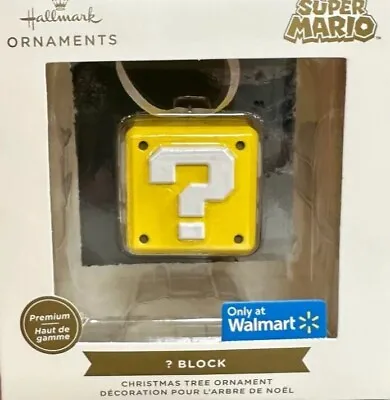 Hallmark Ornament 2023 SUPER MARIO ? BLOCK Nintendo Premium (Store Exclusive) • $15.75