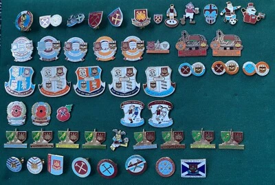 £3.99 • Buy West Ham United Football Club Fc Badge Badges Pin Pins. Enamel. Utd Whu