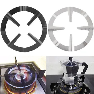2Pcs Gas Ring Reducer Stove Top Trivet Stand Pot Hob Cooker Coffee Maker Moka • $15.99