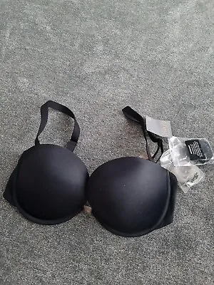 Marks And Spencer 100 Ways To Wear Multi-way Bra 34d Black Bnwt • £7