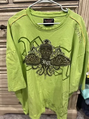 Red Ape Premium Urban Wear Mens 3XL Neon Green T-shirt • $26.59