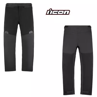 2024 Icon Mesh AF Street Motorcycle Textile Overpant - Pick Size • $160