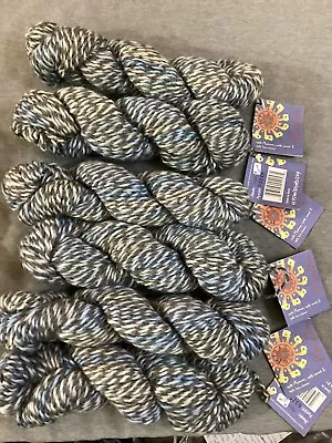 Mirasol Maylla Yarn 6 Skeins Of Blue/gray Colorway • $40