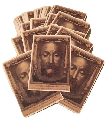 20 Holy Face Of Jesus 4x6 Prayer Cards - Veronica's Veil • $12