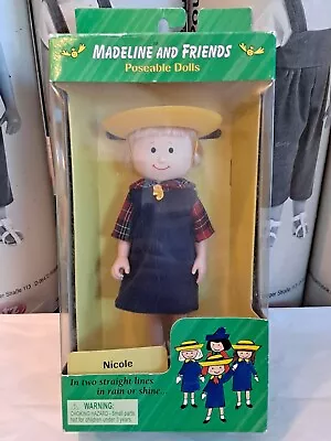 Rare Eden Madeline Doll Friend Nicole Doll 1998 NIB Hard To Find • $129.95
