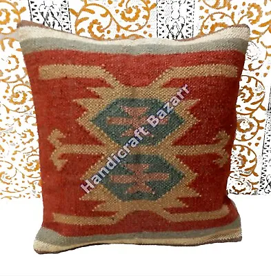 £38.39 • Buy Kilim Turkish Cushion Case Indoor Rustic Chair Pads Pillows Maternity Mediation 