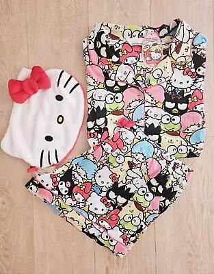 Peter Alexander Ladies Sanrio Hello Kitty Shorts Pj Set Size 3+ (24-26) BNWT • $89