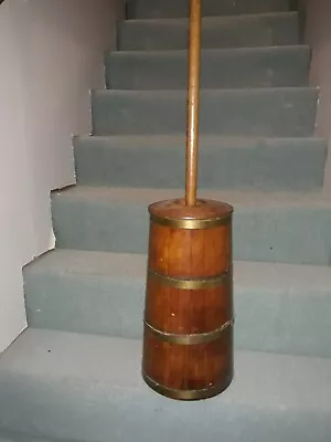 $40 • Buy Vintage Wooden Butter Churn