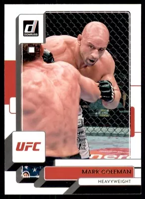 2023 Donruss UFC Base #83 Mark Coleman • $0.99