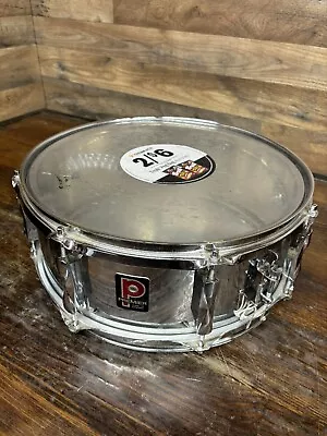 Vintage Premier England 14  X 5  Steel Snare Drum Chrome 8-Lug UNKNOWN MODEL • $204.41