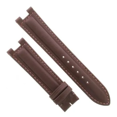 Jean Lassale Leather Strap Brown Convex 21/18 MM B50B Thickness 5 MM • $561.33