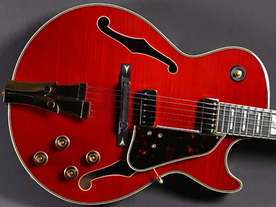 Ibanez GB10SEFM George Benson Sapphire Red • $1740