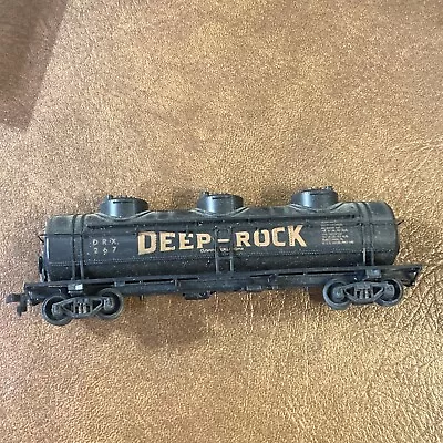 HO Scale Gauge Deep-Rock DRX 267 Oklahoma Black TANKER  MADE BY CROWN (-6) • $3.99