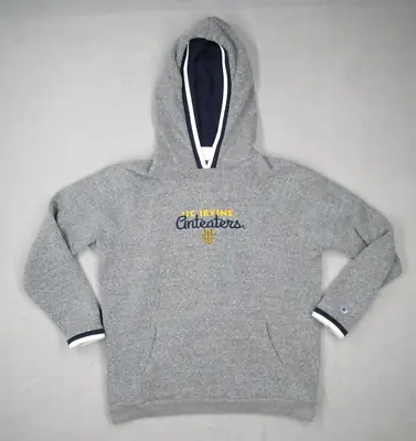 UC Irvine Anteaters Hoodie Womens Extra Large Gray Champion Pullover Fleece • $26.99