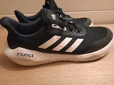 $30 • Buy Adidas Bounce Sneakers Black White Size Us 7