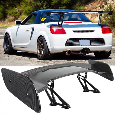 46” Carbon Fiber Rear Trunk Spoiler Wing Lip GT-Style For Toyota MR2 1985-1995 • $149.11