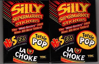 Silly Supermarket Like Wacky Packages New Series 4 Set Puzzle Variation 20 Cards • $49.97