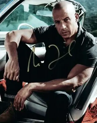 Vin Diesel Autographed 8x10 Photo Signed Picture Pic Nice + COA • $57.20