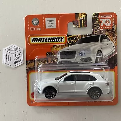 2023 MATCHBOX #4 - ‘18 Bentley Bentayga (White - Short Card) B41 • $4.25