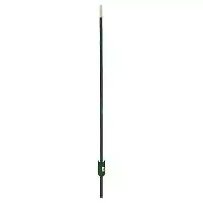 Green Steel Fence T-Post 1-3/4 In. X 3-1/2 In. X 6 Ft. No-Rust Fencing Fabric • $72.66